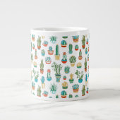 Grande Tasse Motif succulent (Devant)