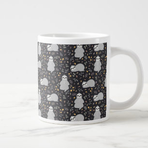 Grande Tasse Motif Tropical Baby Sloth
