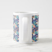 Grande Tasse Motif Tropical Blue Sloth (Dos)