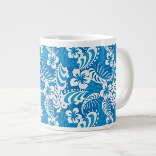 Grande Tasse Motif tropical de ketmie