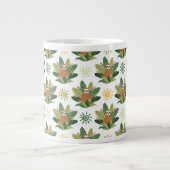 Grande Tasse Motif Tropical Sloth (Devant)