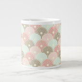 Grande Tasse motif vintage japonais (Devant)