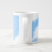 Grande Tasse Motivation des oiseaux bleus (Dos)