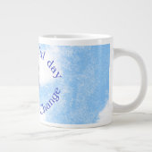 Grande Tasse Motivation des oiseaux bleus (Droite)