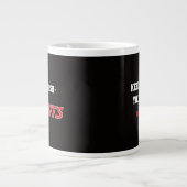 Grande Tasse Motivational Fitness Black (Devant)