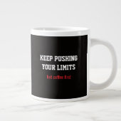 Grande Tasse Motivational Fitness Black (Droite)