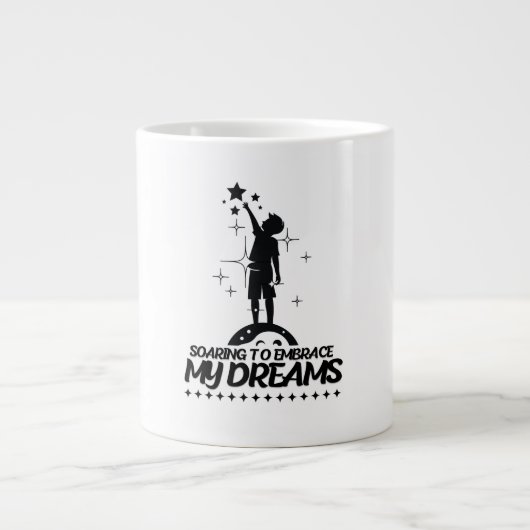 Grande Tasse motivational quote design (Devant)