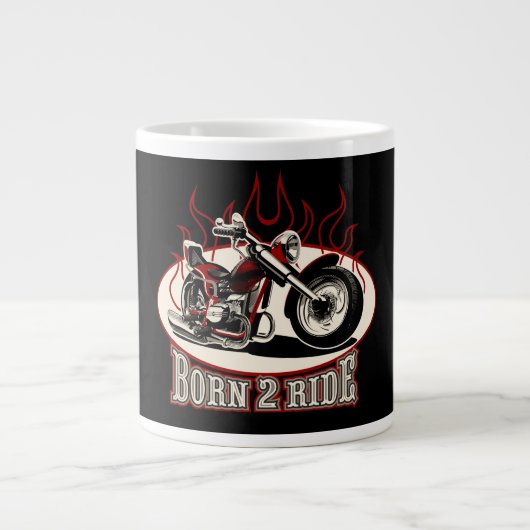 Grande Tasse Moto-dessin (Devant)