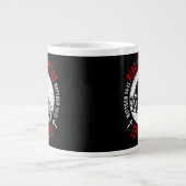Grande Tasse Moto foi chrétienne : Suivez Jesus Biker (Devant)