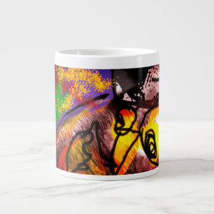 Grande Tasse Mouche d'automne du hibou