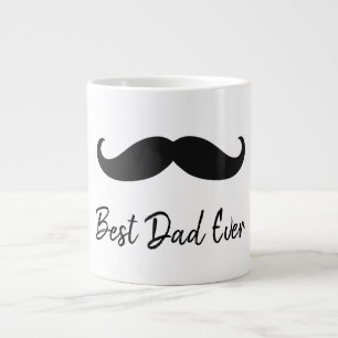 Grande Tasse Moustache noire