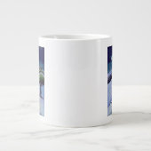 Grande Tasse Moutons dans un paysage d'hiver (Devant)