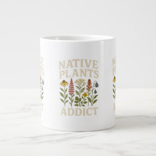 Grande Tasse Mug, accro des Plantes autochtones