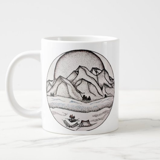 Grande Tasse Muqueuse de montagne (Gauche)