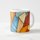 Grande Tasse Musique café mosaïque (Devant droit)