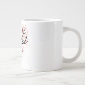 Grande Tasse Musique cerise en fleurs (Droite)