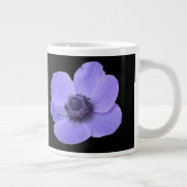 Grande Tasse Musique d'anémone bleu (Droite)
