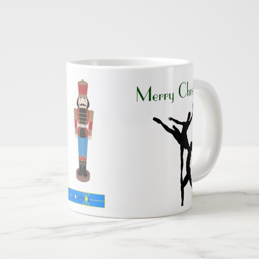 Grande Tasse Musique de ballet noisette de Noël (Devant droit)