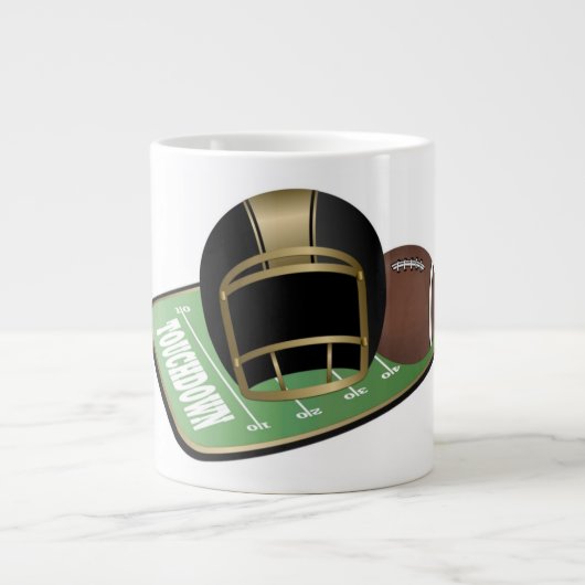 Grande Tasse Musique de football (Devant)