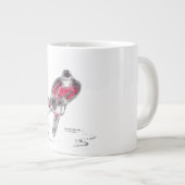 Grande Tasse Musique de hockey (Devant droit)