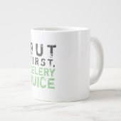 Grande Tasse Musique de jus de céleri (Devant droit)