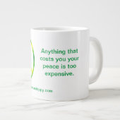 Grande Tasse Musique de la paix (Devant droit)