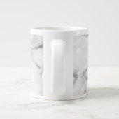 Grande Tasse Musique de marbre gris (Dos)