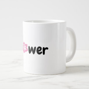 Grande Tasse Musique de spécialité de fleurs