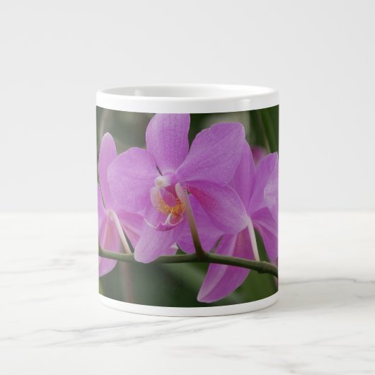 Grande Tasse Musique d'obsession de l'orchidée (Devant)