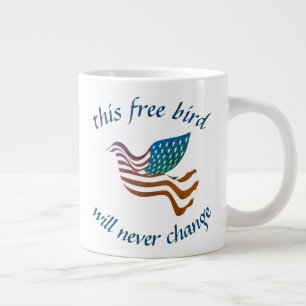 Grande Tasse Musique d'oiseau libre