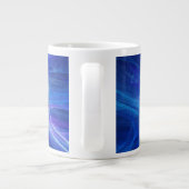 Grande Tasse Musique Flash bleue (Dos)