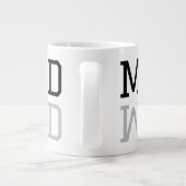 Grande Tasse Musique miroir (Dos)