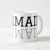 Grande Tasse Musique miroir (Devant droit)