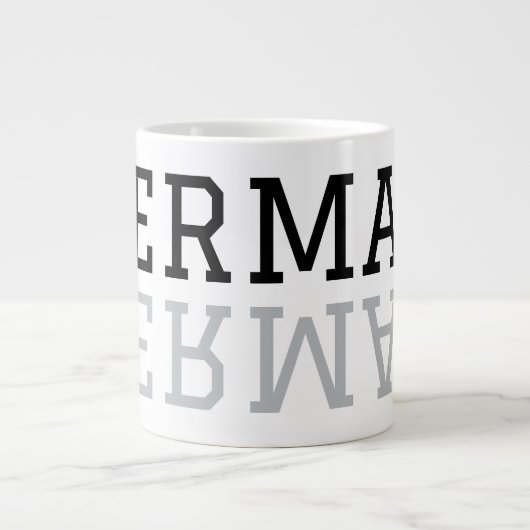 Grande Tasse Musique miroir (Devant)
