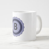 Grande Tasse Musiques cadeaux Monogrammes (Devant droit)