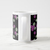 Grande Tasse Myrtilles Confetti Fruits et Points (Dos)
