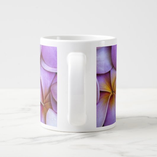 Grande Tasse N.A., USA, Maui, Hawaï. La Plumeria rose fleurit. (Dos)