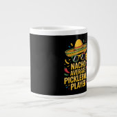Grande Tasse Nacho Average Pickleball Player (Devant droit)