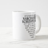 Grande Tasse Narco Schizo 20oz (Devant droit)