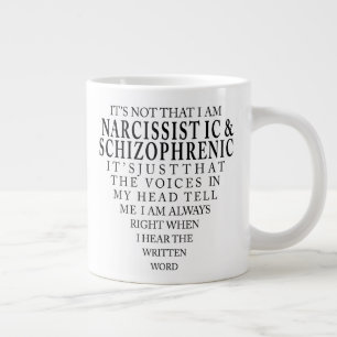 Grande Tasse Narco Schizo 20oz