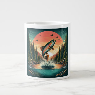 Grande Tasse Nature extérieure de la truite