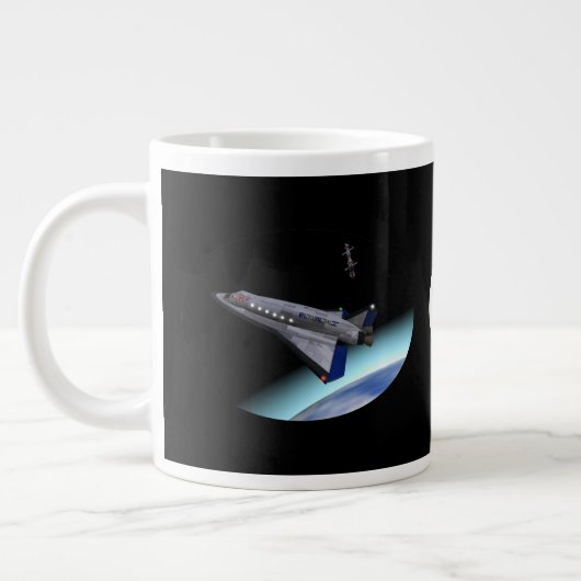 Grande Tasse Navette spatiale El Al Maslool (Gauche)