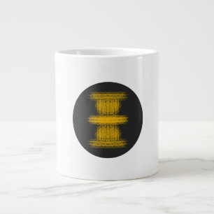 Grande Tasse Ne me touchez pas   Art ASMR silencieux