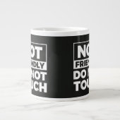 Grande Tasse Ne pas toucher (Devant)