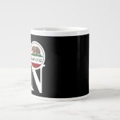 Grande Tasse NÉ Père Noël Cruz 20oz Noir (Devant)