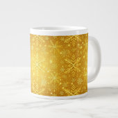 Grande Tasse Neige dorée (Devant droit)