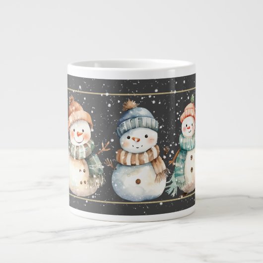 GRANDE TASSE NEIGE, NEIGE, NEIGE HIVER (Devant)