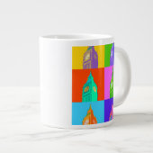 Grande Tasse Neon Big Ben (Devant droit)