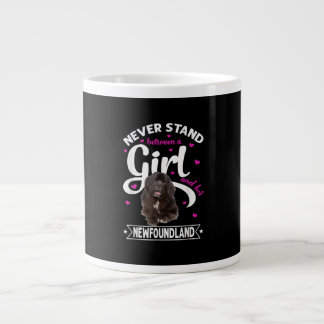 Grande Tasse Never a between a girl and her newfoundland