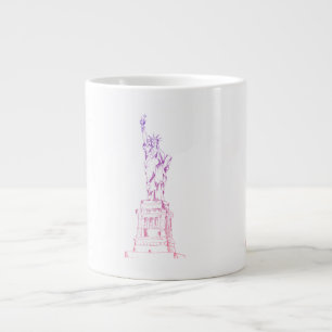 Grande Tasse "New York City", conception personnalisée "J'aime